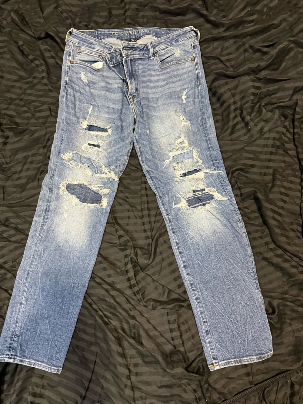 American Eagle Men’s Distressed Stretch Jeans